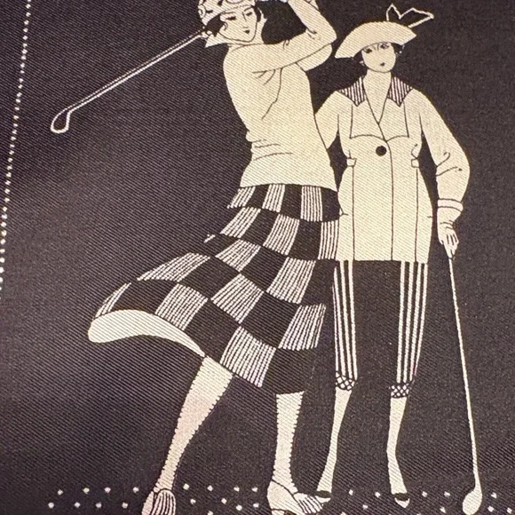 Echo Vintage " Ladies Playing Golf " Motif - Picture 4 of 7